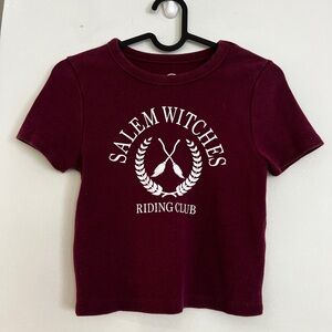 Red salem witches small tshirt never worn